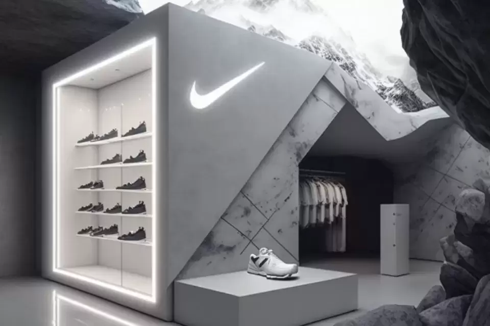 Nike AI generated Store (Twitter)