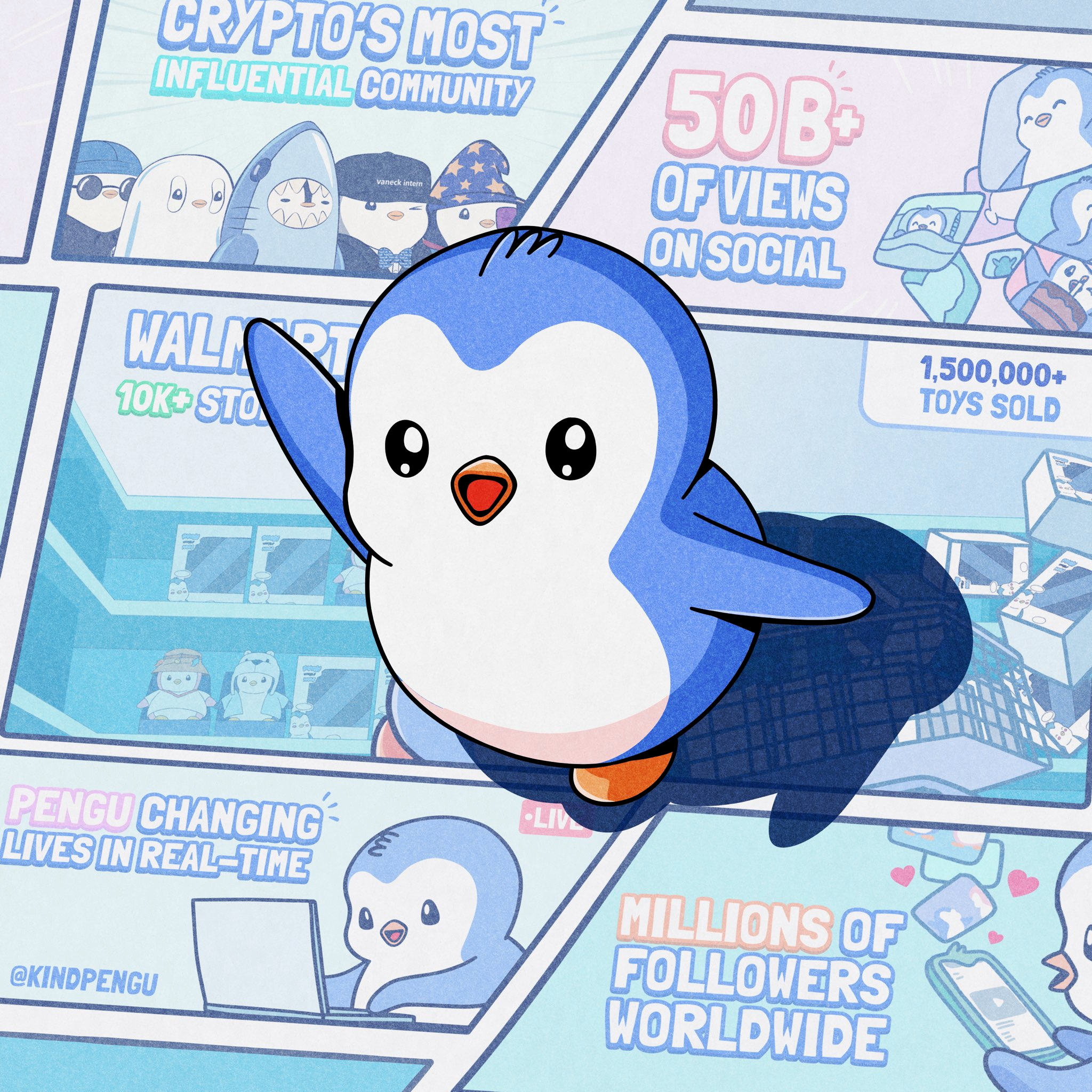 Pudgy Penguins: More than just NFTs, a digital and global revolution