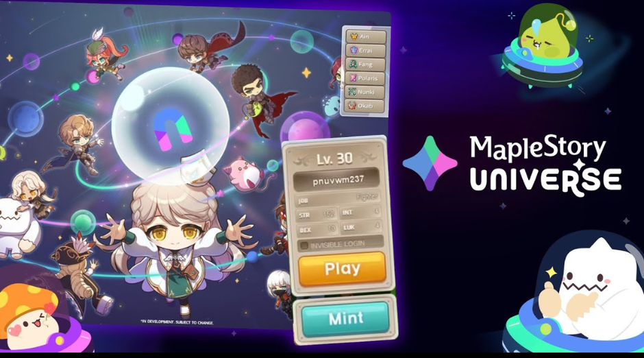 MapleStory Avax Intro