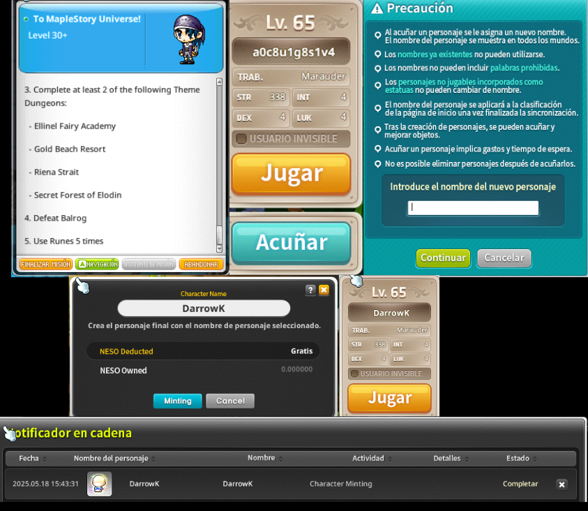 Minting UI