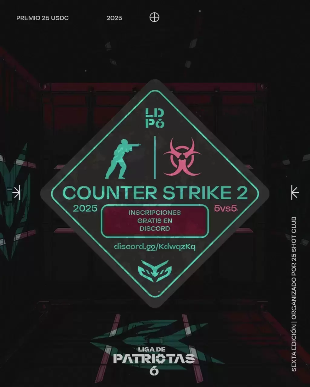 Torneo Counter Strike 2 Liga de Patriotas