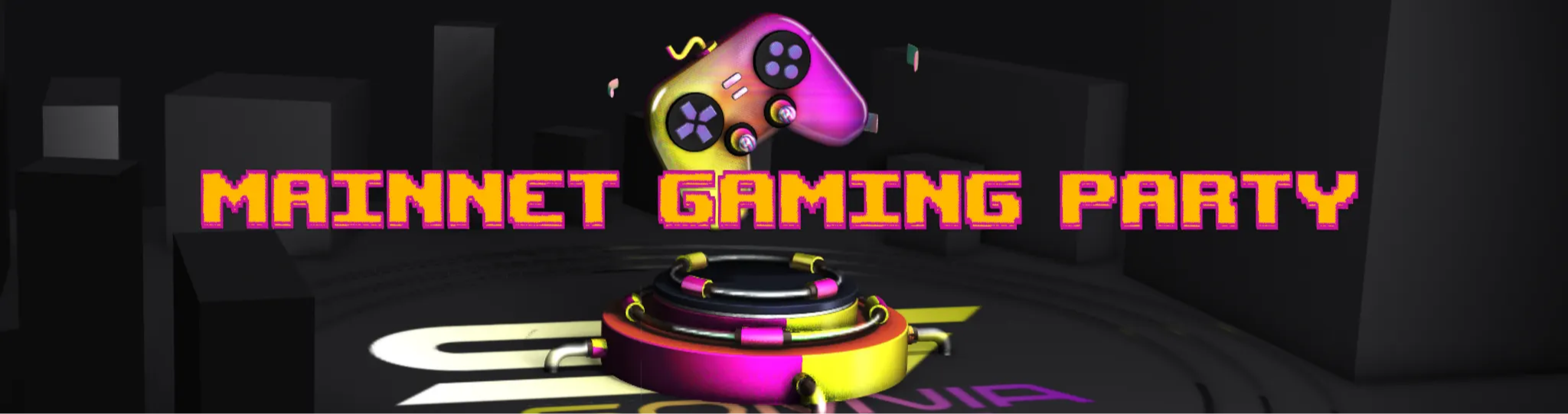 Mainnet Gaming Party Banner