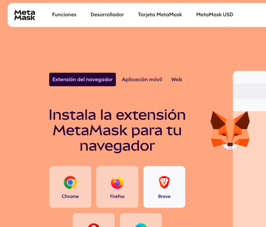 Official MetaMask site