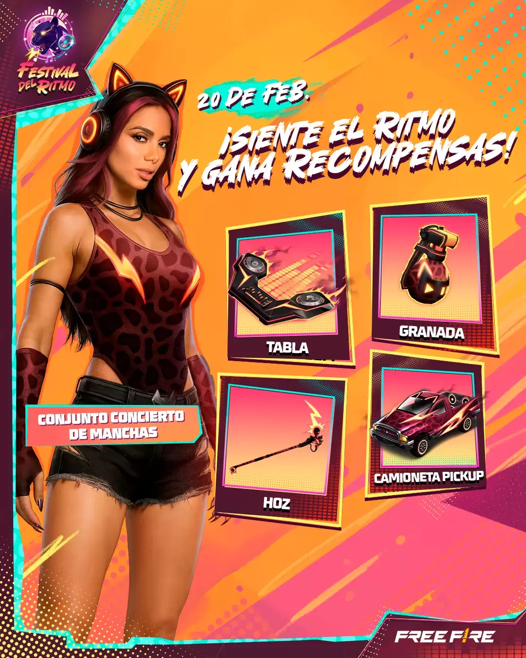 Recompensas Free Fire