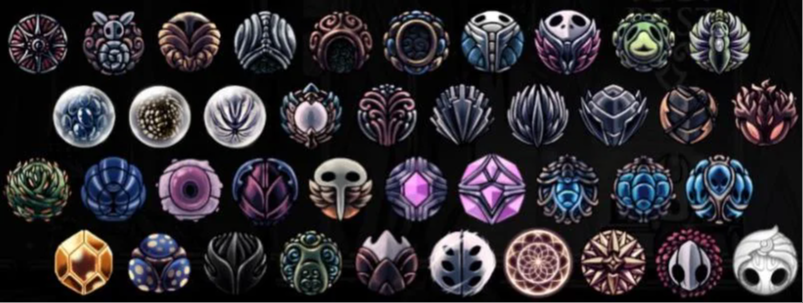 Charms Hollow Knight