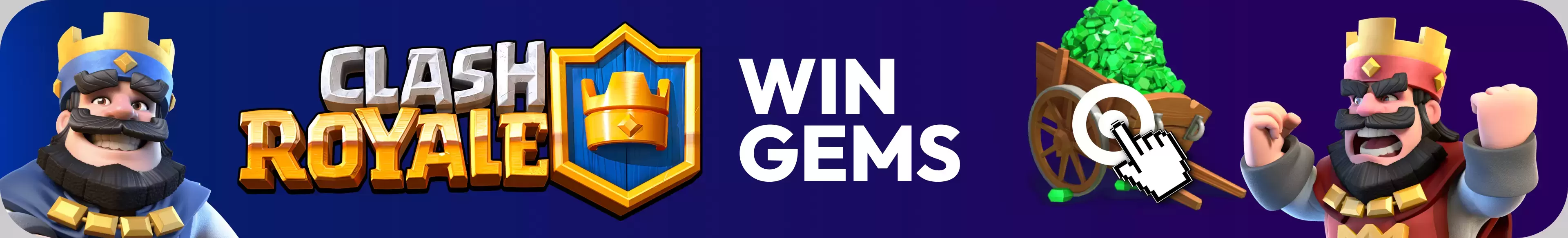 Win Gems for Clash Royale