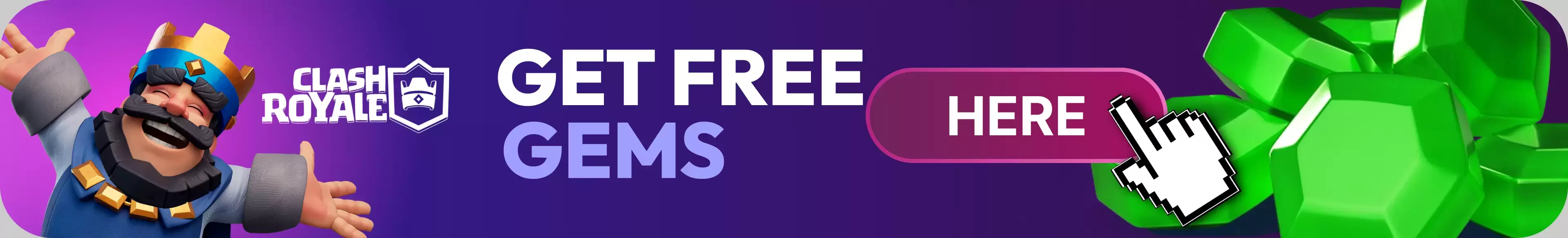 Win Gems for Clash Royale