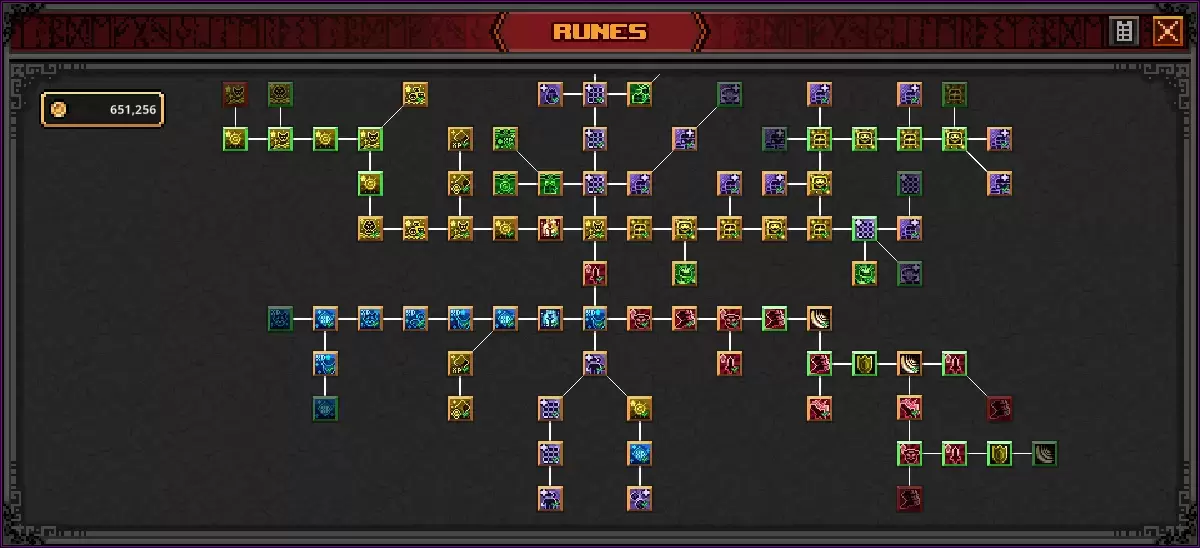 Task Bar Hero Runes