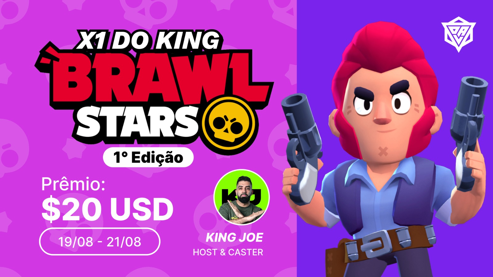 X1 do King — OLA GG | Brawl Stars — 1ª Edição